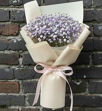 Букет цветов из:  Гипсофила в Поселке имени Свердлова
