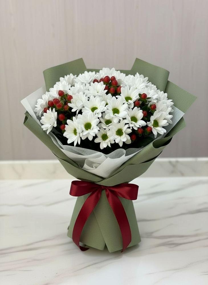 Букет цветов из: Хризантемы в Поселке имени Свердлова