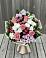 Букет цветов из: Альстромерии, Гвоздики, Розы и Хризантемы в Поселке имени Свердлова