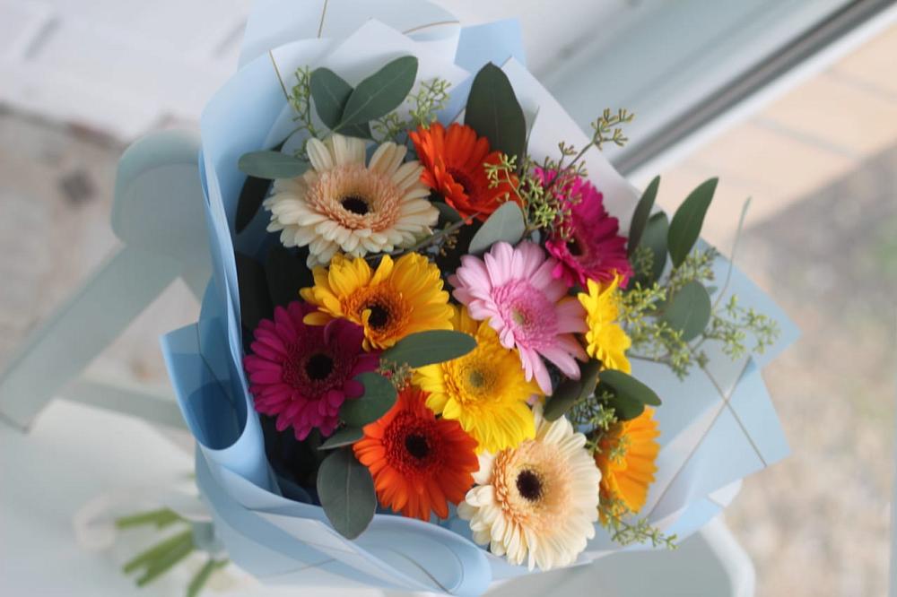 Букет цветов из: Герберы в Поселке имени Свердлова