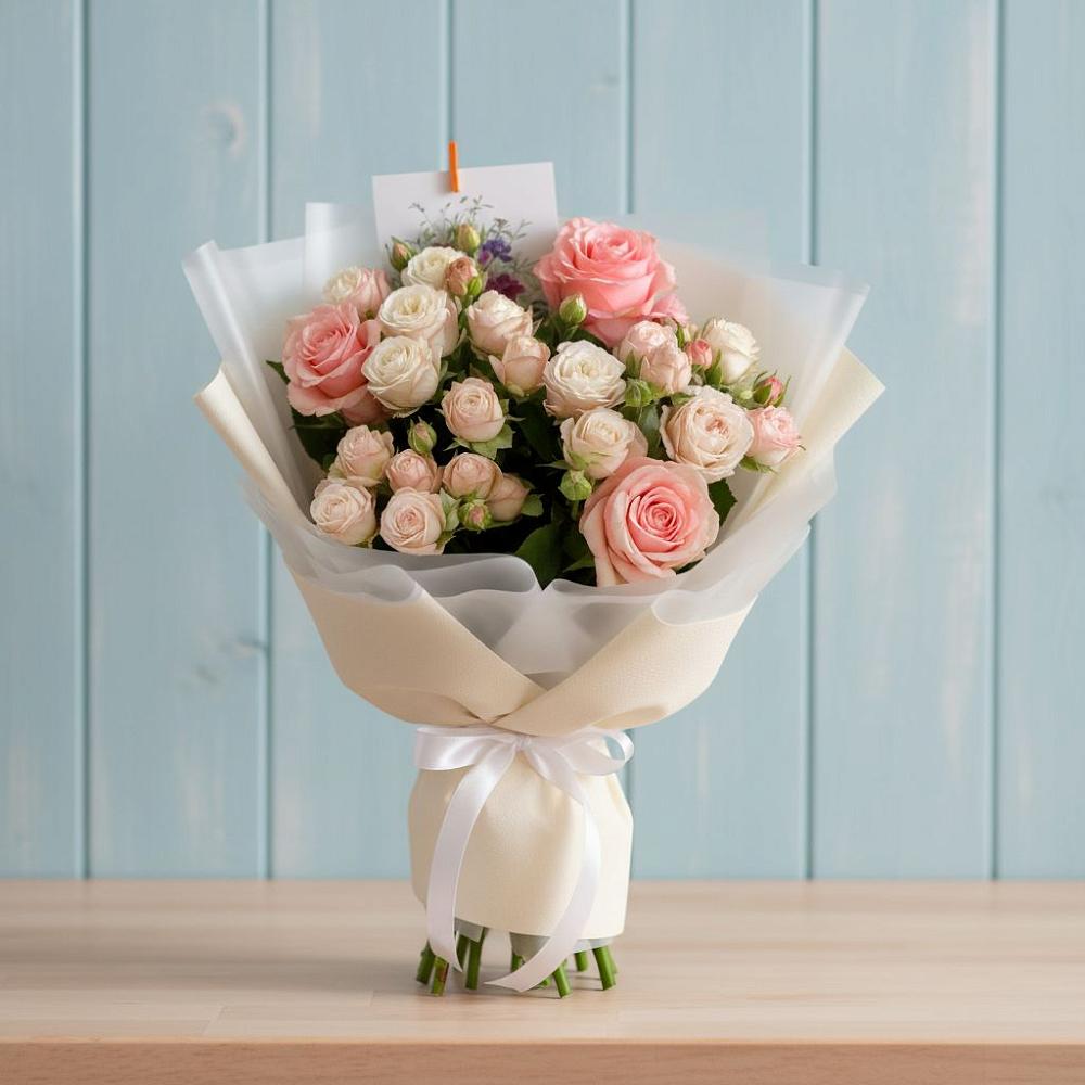 Букет цветов из: Розы в Поселке имени Свердлова