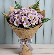 Букет цветов из:  Хризантемы в Поселке имени Свердлова