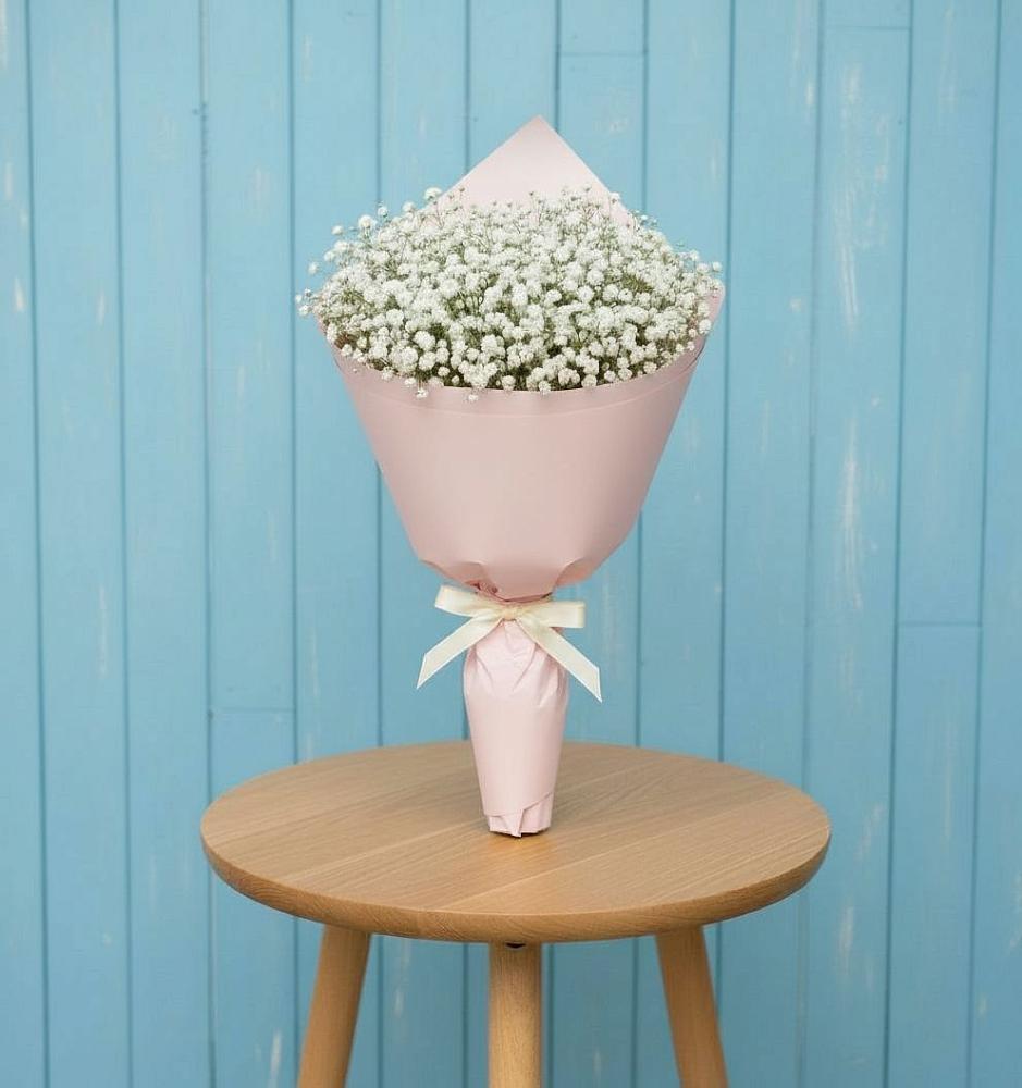 Букет цветов из: Гипсофила в Поселке имени Свердлова