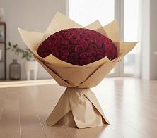 Букет 101 Красная роза в Поселке имени Свердлова