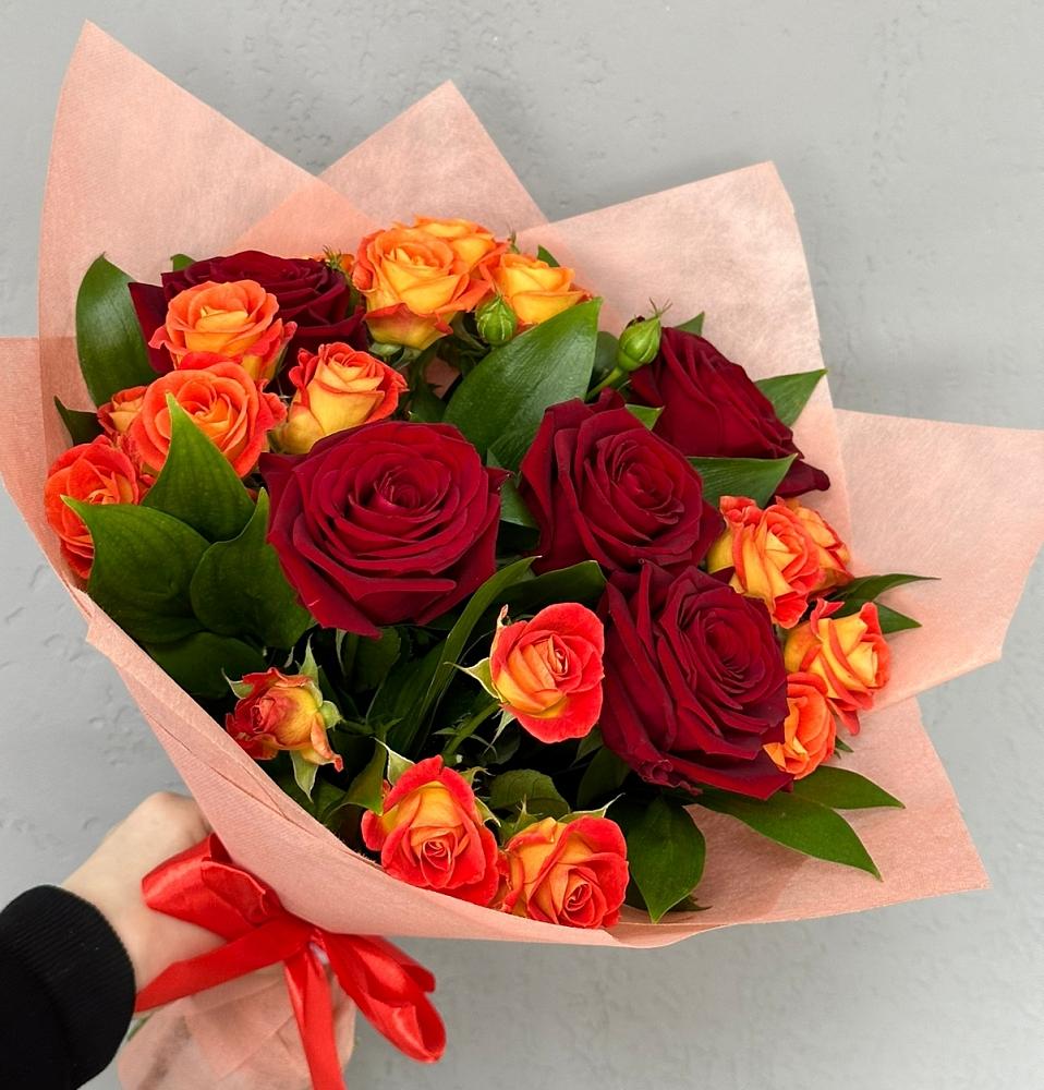 Букет Любовь и восторг в Поселке имени Свердлова