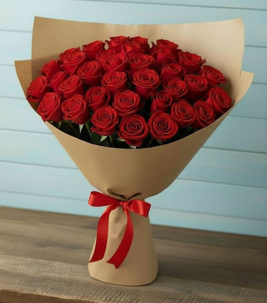 Букет Красные розы Милано в Поселке имени Свердлова
