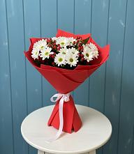 Букет цветов из:  Хризантемы в Поселке имени Свердлова