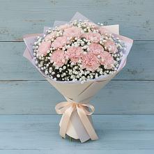 Букет цветов из:  Гвоздики в Поселке имени Свердлова