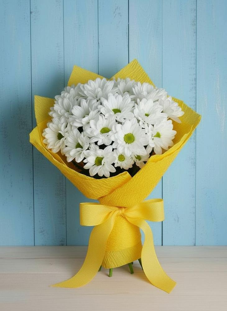 Букет цветов из: Хризантемы в Поселке имени Свердлова