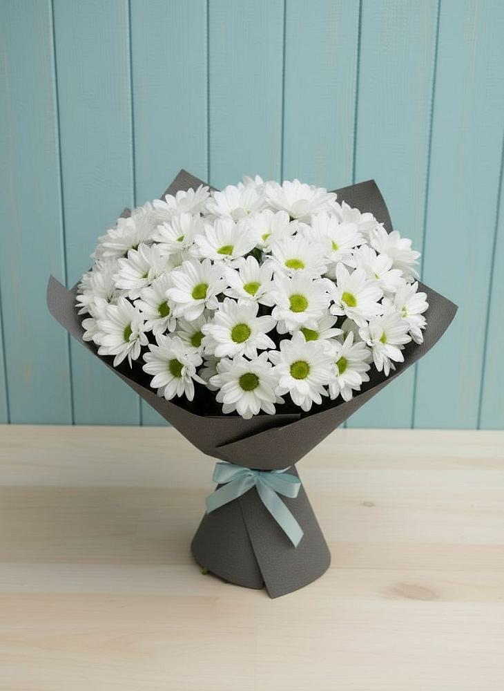 Букет цветов из: Хризантемы в Поселке имени Свердлова