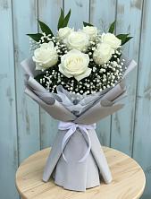 Букет цветов из:  Розы в Поселке имени Свердлова