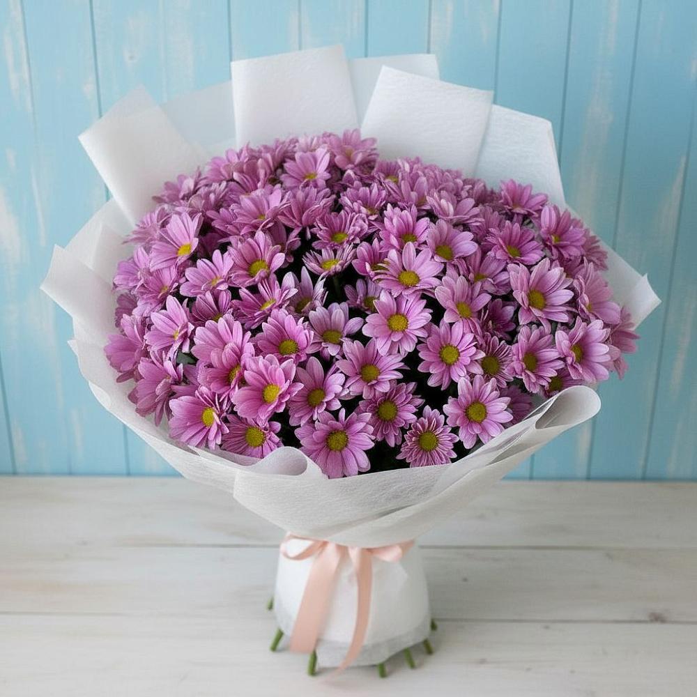Букет цветов из: Хризантемы в Поселке имени Свердлова