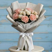 Букет цветов из:  Розы #REPLACE_PRED# Поселке имени Свердлова