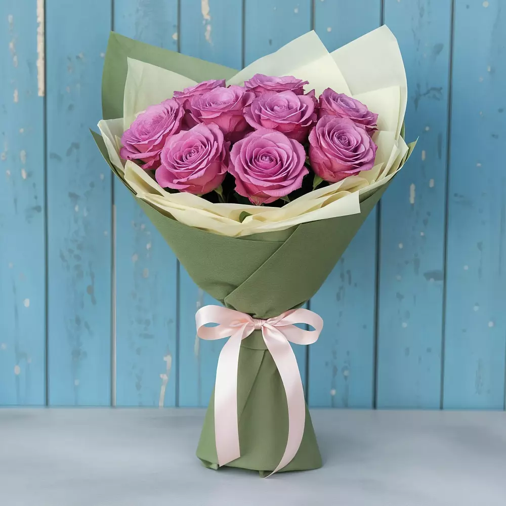 Букет Розы Фёрст Леди в Поселке имени Свердлова