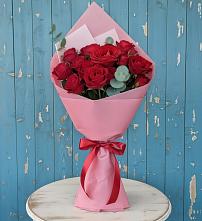 Букет цветов из:  Розы в Поселке имени Свердлова