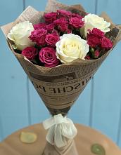 Букет цветов из:  Розы #REPLACE_PRED# Поселке имени Свердлова