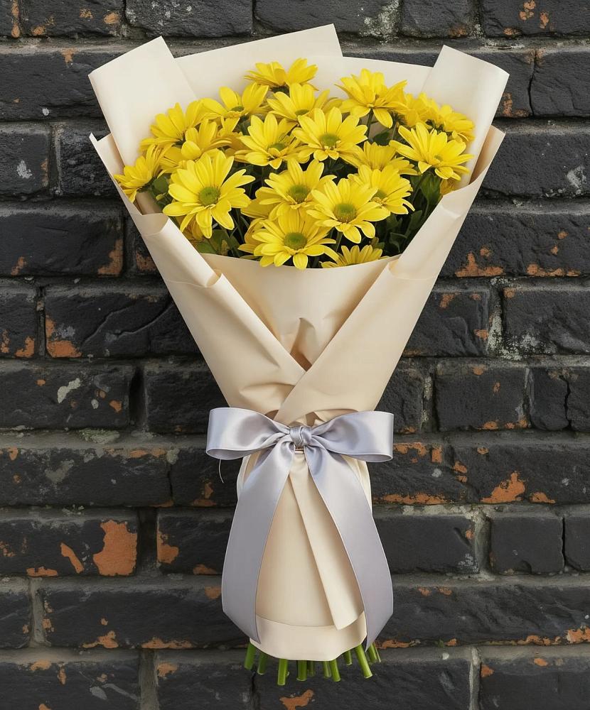 Букет цветов из: Хризантемы в Поселке имени Свердлова