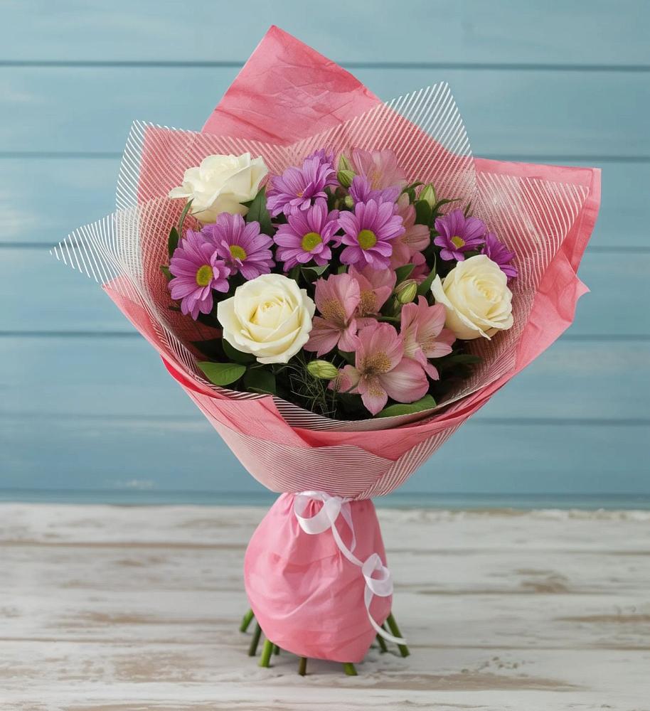 Букет цветов из: Герберы в Поселке имени Свердлова