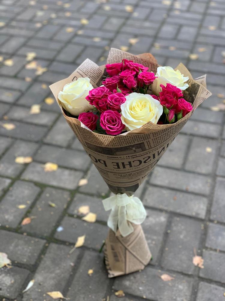 Букет цветов из: Розы в Поселке имени Свердлова