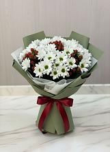 Букет цветов из:  Хризантемы в Поселке имени Свердлова