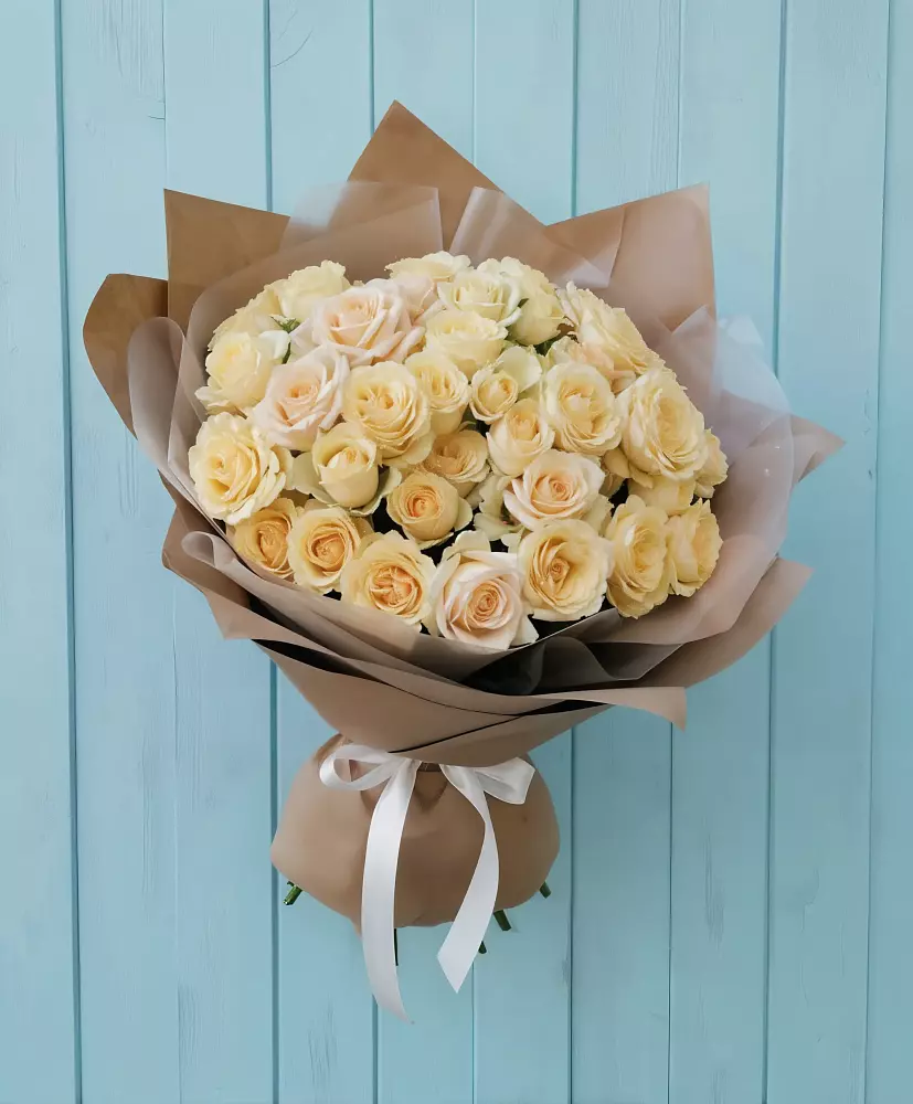 Букет Кремовое облако в Поселке имени Свердлова