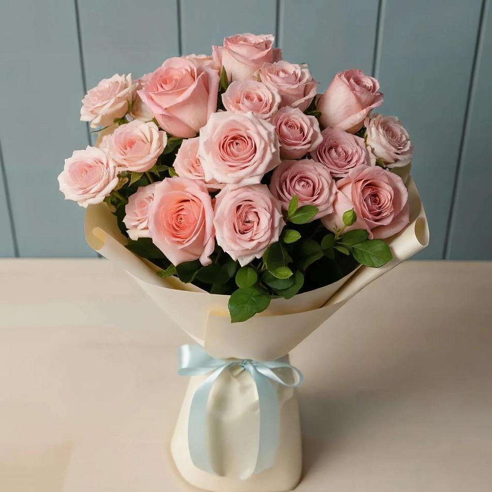 Букет Розовый шарм в Поселке имени Свердлова