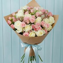 Букет цветов из:  Розы в Поселке имени Свердлова