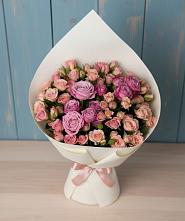 Букет цветов из:  Розы в Поселке имени Свердлова